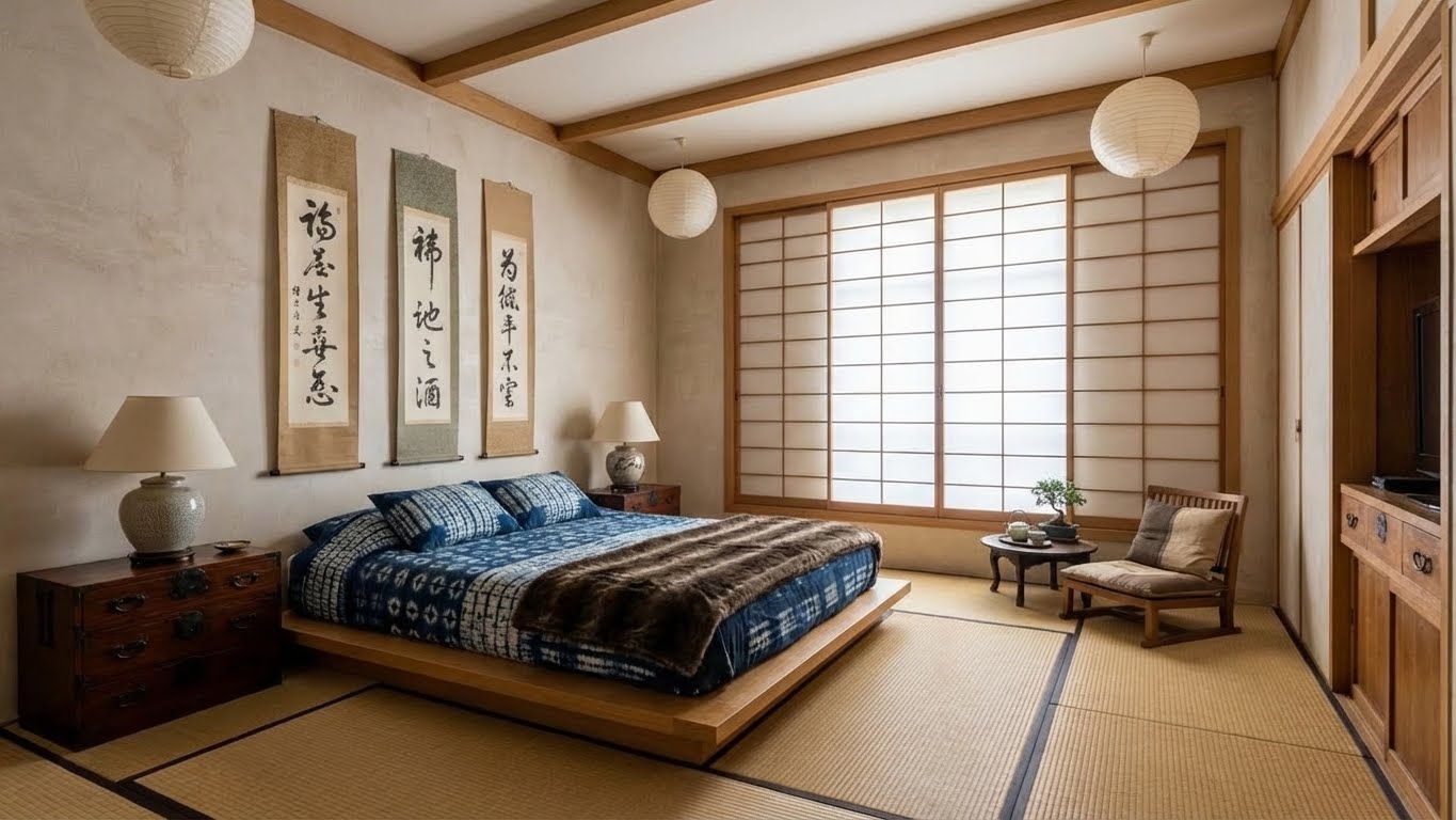 Japanese style room design